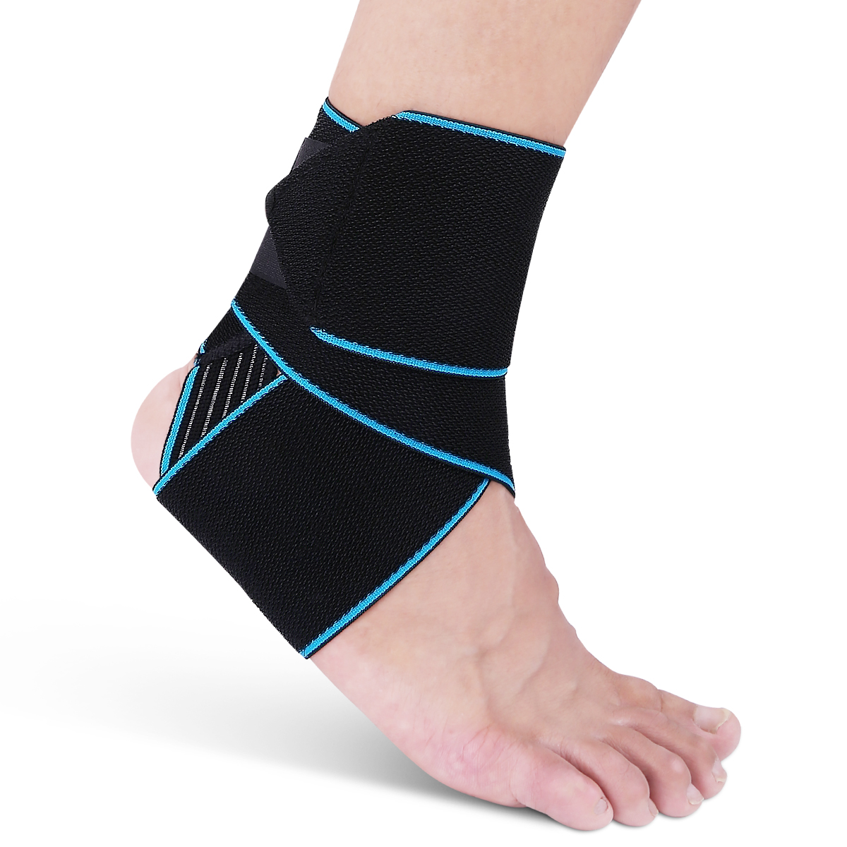 Ankle Support Brace Compression Adjustable, AVIDDA Ankle Brace Wrap Strap for Men Women Arch Support, Foot Care Breathable Ankle Support for Ankle Pain, Plantar Fasciitis, Ankle Sprain Recovery